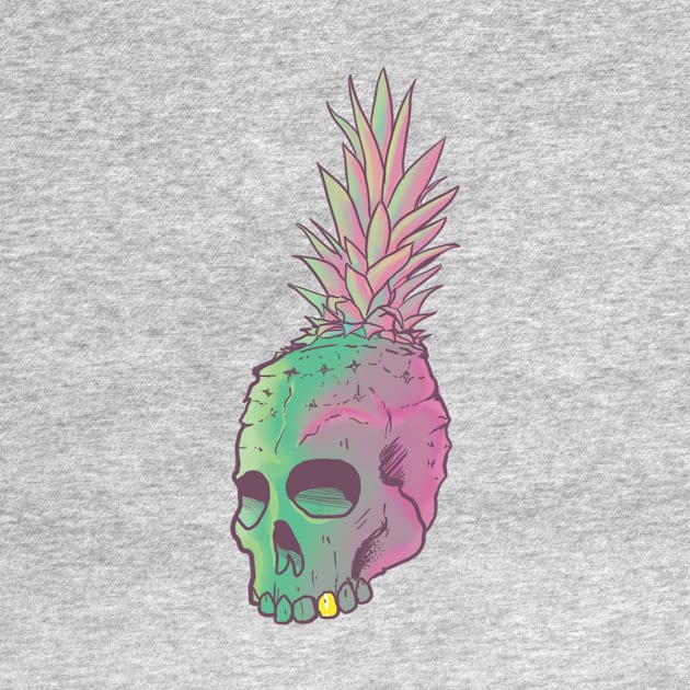 PINEAPPLE SKULL by joshua7